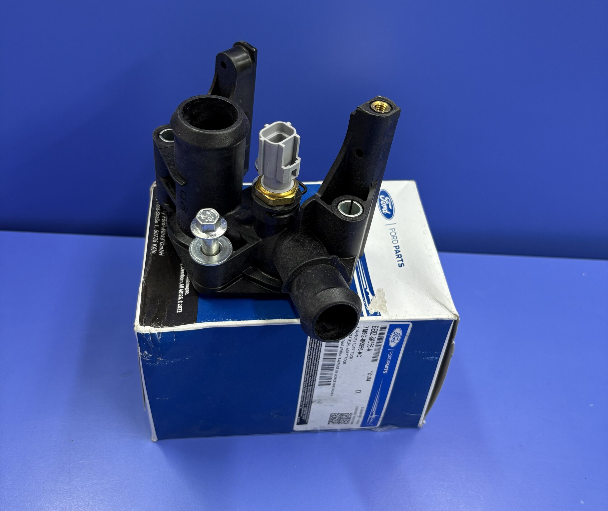 IMG_3997 C-Max 2006 / 2017 1.6 Benzinli Termostat Su Flanşı ORJİNAL - Görsel 1