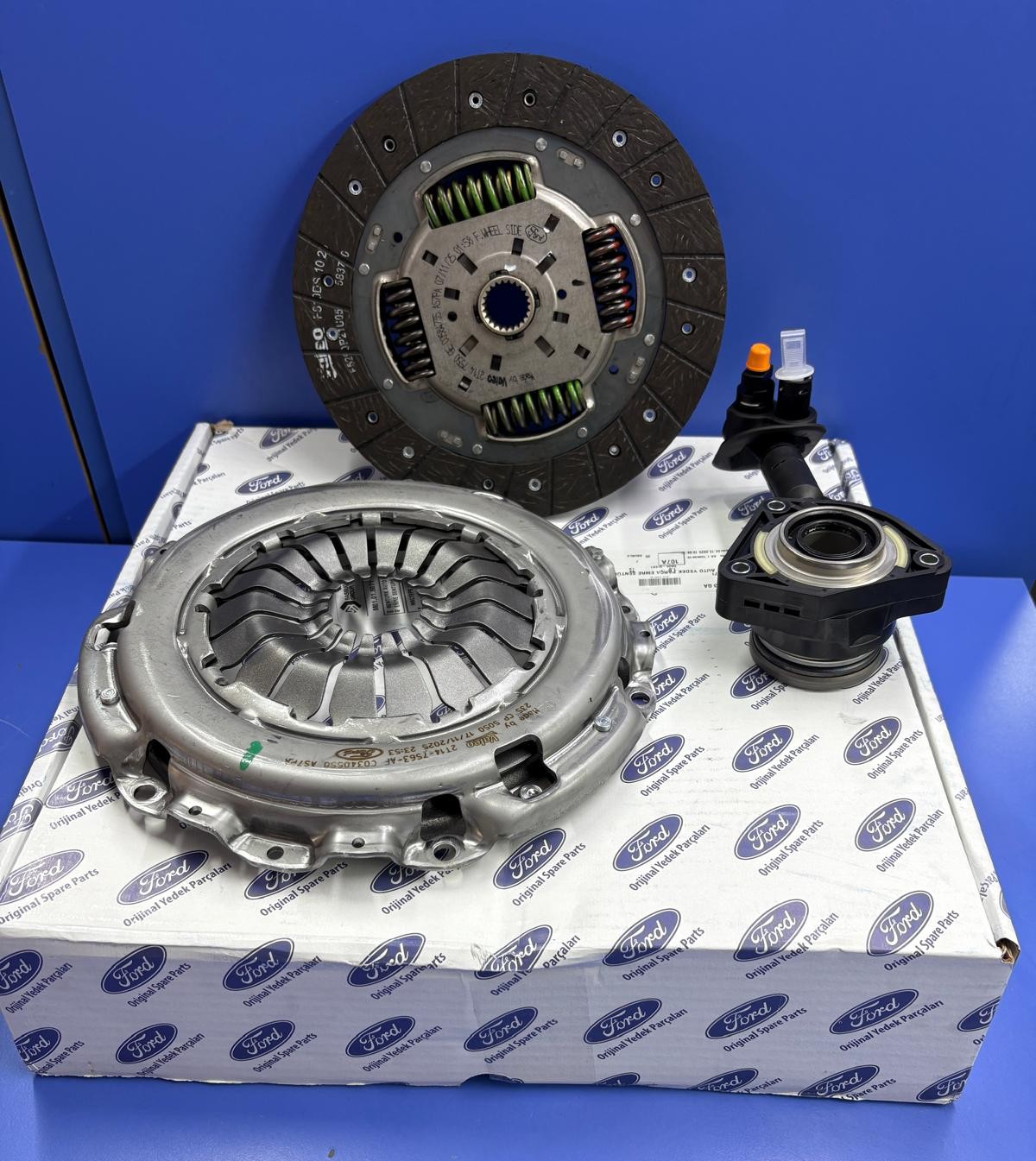 WhatsApp Görsel 2025-12-04 saat 13.11.21_2bc7c0bd Connect 2006 / 2013 Debriyaj Baskı Balata Ve Bilya Seti ORJİNAL - Görsel 1