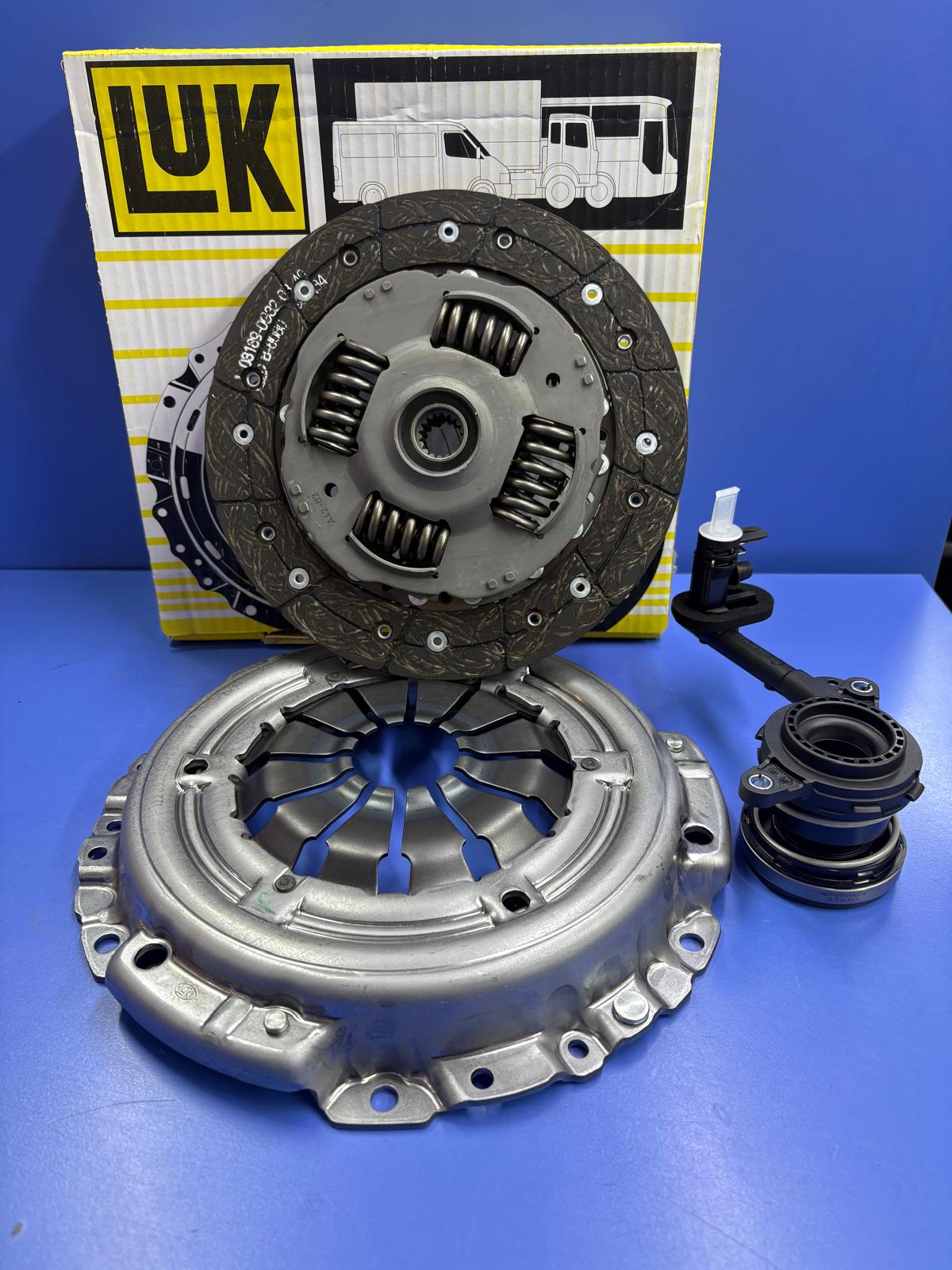 WhatsApp Görsel 2025-12-04 saat 13.11.21_bef178e3 Courier 2018 / 2023 Dizel 1,5 / 1,6 Debriyaj Baskı Balata Ve Bilya Seti LUK - Görsel 1